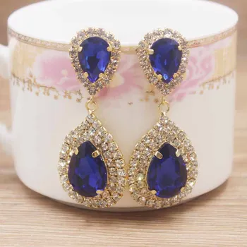 hot sell jewelry rhinestone earrings Dangle Earring golden silver green/clear/yellow/red/royal/blue stone luxury crystal earring
hot sell jewelry rhinestone earrings Dangle Earring golden silver green/clear/yellow/red/royal/blue stone luxury crystal earring