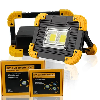 Portable Spotlight Work Light Waterproof Latern Led Flashlight USB Rechargeable Flood Light 4 Modes for Outdoor 18650 Battery
Portable Spotlight Work Light Waterproof Latern Led Flashlight USB Rechargeable Flood Light 4 Modes for Outdoor 18650 Battery