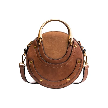 Fashion Women Metal Ring Handbag INS Popular Circular Leather Female Shoulder Bag Rivet Holiday Lady Luxury PU Crossbody SS3502
Fashion Women Metal Ring Handbag INS Popular Circular Leather Female Shoulder Bag Rivet Holiday Lady Luxury PU Crossbody SS3502