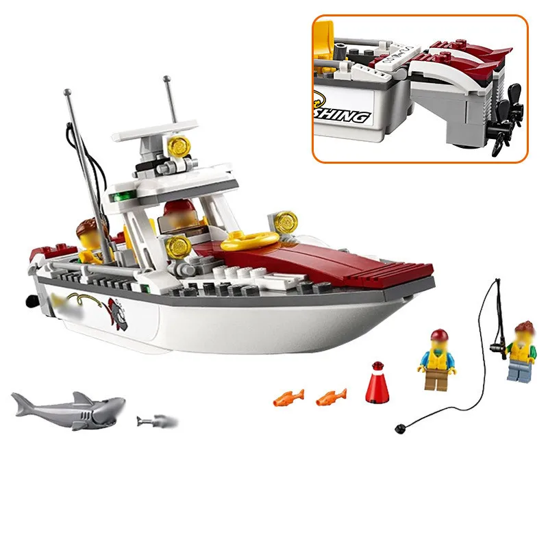 159pcs Fishing Boat Legoings Building Blocks Kit Toys Kids Gifts Birthday Christmas
159pcs Fishing Boat Legoings Building Blocks Kit Toys Kids Gifts Birthday Christmas