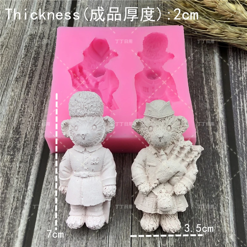 Cartoon Teddy Bear Fondant Cake Silicone Mold For Chocolate Decoration Tool Baking Valentine Day Moulds Clay Resin Art Available
Cartoon Teddy Bear Fondant Cake Silicone Mold For Chocolate Decoration Tool Baking Valentine Day Moulds Clay Resin Art Available