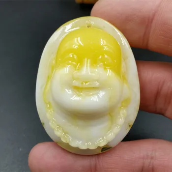 Jewelry Fluorescent floating brine Beeswax Buddha Pendant Big belly Buddha necklace
Jewelry Fluorescent floating brine Beeswax Buddha Pendant Big belly Buddha necklace