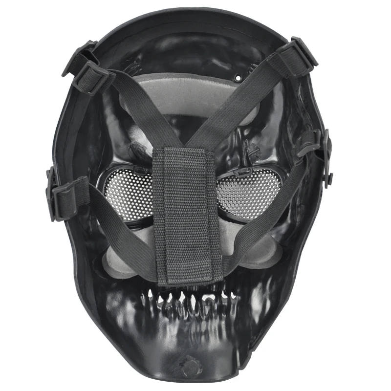 Army Skull Skeleton Airsoft Paintball BB Gun Full Face Game Protect Safe Mask (Black)
Army Skull Skeleton Airsoft Paintball BB Gun Full Face Game Protect Safe Mask (Black)