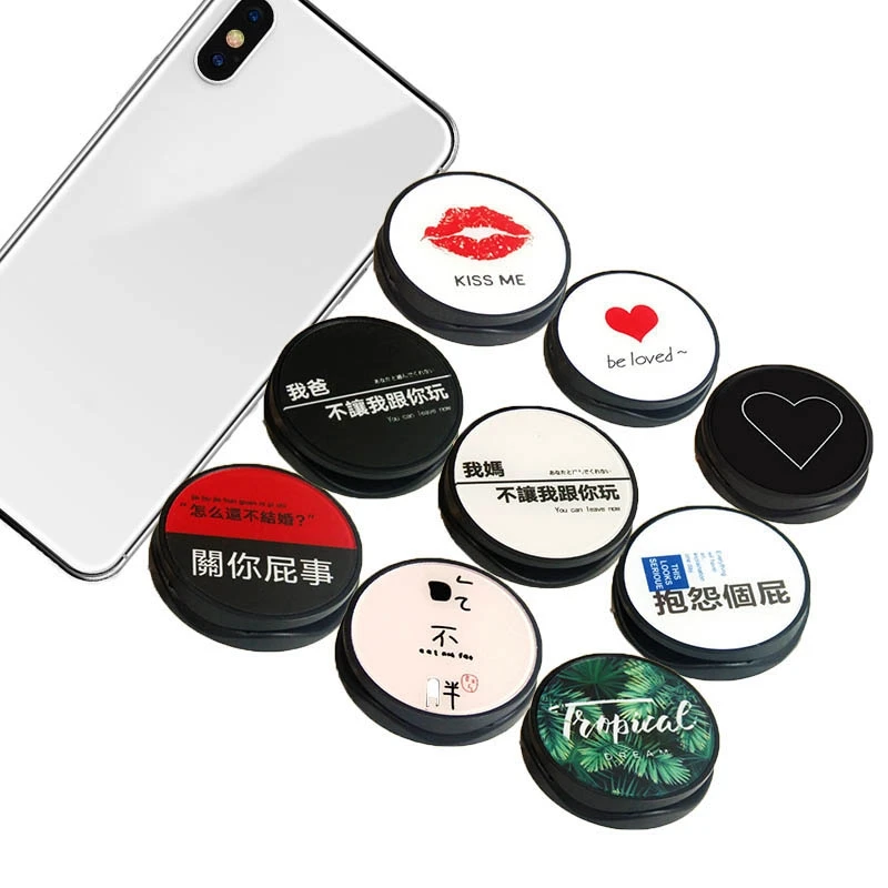 Round Universal Expanding Stand and Grip Finger Ring Holder Mobile Phone Folding bracket For iPhone 8 7 X XR XS
Round Universal Expanding Stand and Grip Finger Ring Holder Mobile Phone Folding bracket For iPhone 8 7 X XR XS