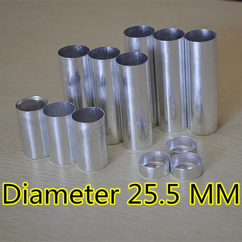 200 Pieces/lot OD 25.5MM Dental Lab Materials Empty Cartridges for Making Dentures Teeth Mold Dental Aluminum Tubes Cartridges
200 Pieces/lot OD 25.5MM Dental Lab Materials Empty Cartridges for Making Dentures Teeth Mold Dental Aluminum Tubes Cartridges