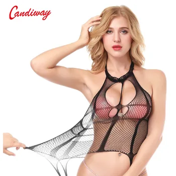 Sexy Bodystockings Halter Open Crotch Backless Transparent All-In-One Sheer Seduce Me Plunge Front Crotchless
Sexy Bodystockings Halter Open Crotch Backless Transparent All-In-One Sheer Seduce Me Plunge Front Crotchless
