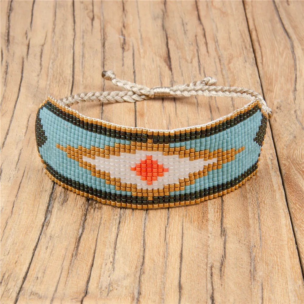 Go2boho MIYUKI Bracelet Turkish Evil Eye Pulseras Cuff Bracelets Men Handmade Loom Woven Jewelry Delicas Beads 2019 Women Gift
Go2boho MIYUKI Bracelet Turkish Evil Eye Pulseras Cuff Bracelets Men Handmade Loom Woven Jewelry Delicas Beads 2019 Women Gift