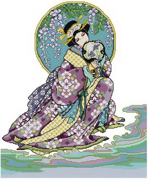 Needlework 11CT 14CT 16CT 18CT Cross Stitch, DIY Count Cross Stitch, Embroidery Set, Japanese lady
Needlework 11CT 14CT 16CT 18CT Cross Stitch, DIY Count Cross Stitch, Embroidery Set, Japanese lady