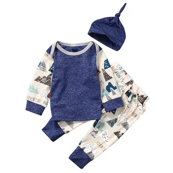 3pcs Baby Clothes Set Cute Newborn Baby Boys Girls Romper Jumpsuit Long Sleeve T-Shirt + Legging Pants Baby Clothes Outfits 3pcs
3pcs Baby Clothes Set Cute Newborn Baby Boys Girls Romper Jumpsuit Long Sleeve T-Shirt + Legging Pants Baby Clothes Outfits 3pcs