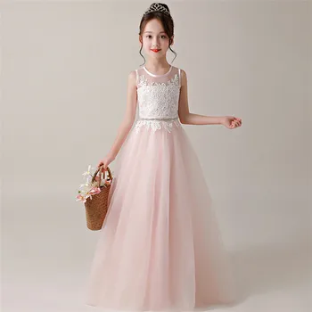5-15Years Kids Girls Fashion Wedding Birthday Party Lace Long Dress Elegant Princess Party Pageant Formal Gown for Teen Children
5-15Years Kids Girls Fashion Wedding Birthday Party Lace Long Dress Elegant Princess Party Pageant Formal Gown for Teen Children