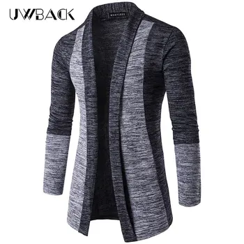 Uwback Men Casual Sweaters Patchwork Slim Fitness Autumn Cardigan Man Gray Coffee Warm Sweatercoat Classic Knitwear M-2XL XA641
Uwback Men Casual Sweaters Patchwork Slim Fitness Autumn Cardigan Man Gray Coffee Warm Sweatercoat Classic Knitwear M-2XL XA641