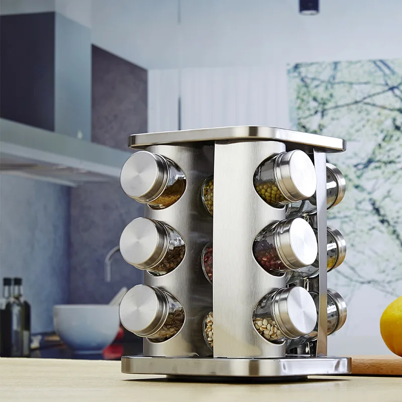 12pcs/SET Kitchen Glass Cruet Herb Spice Rack Shaker Salt Sugar Pepper Jars Seasoning Storage Bottles Container With Steel Rack
12pcs/SET Kitchen Glass Cruet Herb Spice Rack Shaker Salt Sugar Pepper Jars Seasoning Storage Bottles Container With Steel Rack