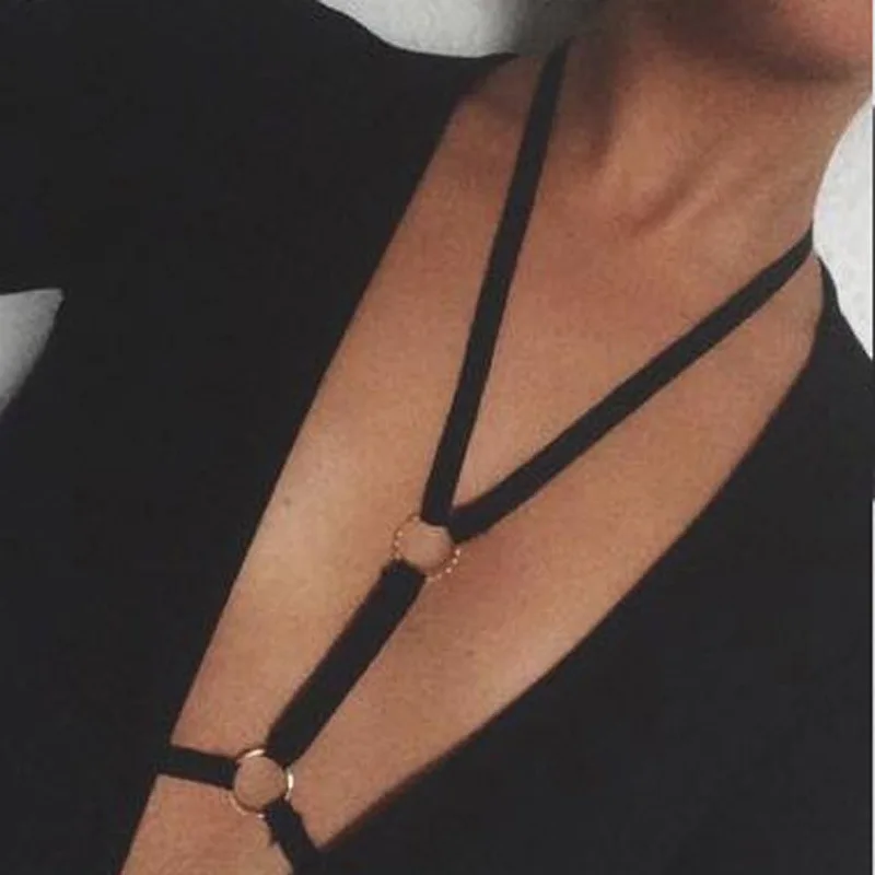 La MaxPa Women Body Harness Belt Sexy Fashion Cage Bra Cupless Crop Top Halloween Accessories Harness Lingerie Bondage k1102
La MaxPa Women Body Harness Belt Sexy Fashion Cage Bra Cupless Crop Top Halloween Accessories Harness Lingerie Bondage k1102