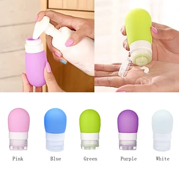 38/60/80ml Empty Silicone Bottles Mini Travel Packing Press Refillable Bottles Shampoo Bath Cosmetic Container Portable Bottle
38/60/80ml Empty Silicone Bottles Mini Travel Packing Press Refillable Bottles Shampoo Bath Cosmetic Container Portable Bottle