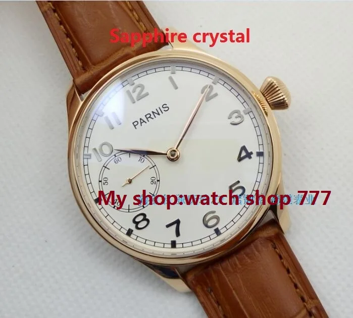 Sapphire crystal 44mm PARNIS ST3600/6497 gooseneck Mechanical Hand Wind movement Mechanical watches men's watches wholesale o28
Sapphire crystal 44mm PARNIS ST3600/6497 gooseneck Mechanical Hand Wind movement Mechanical watches men's watches wholesale o28