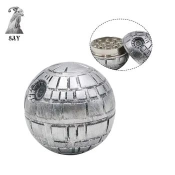 SY Star Wars Death Star Herb Tobacco Grinder Metal Plastic Smoking Grinders Shredder Crusher 3 Layers Diameter 55mm
SY Star Wars Death Star Herb Tobacco Grinder Metal Plastic Smoking Grinders Shredder Crusher 3 Layers Diameter 55mm