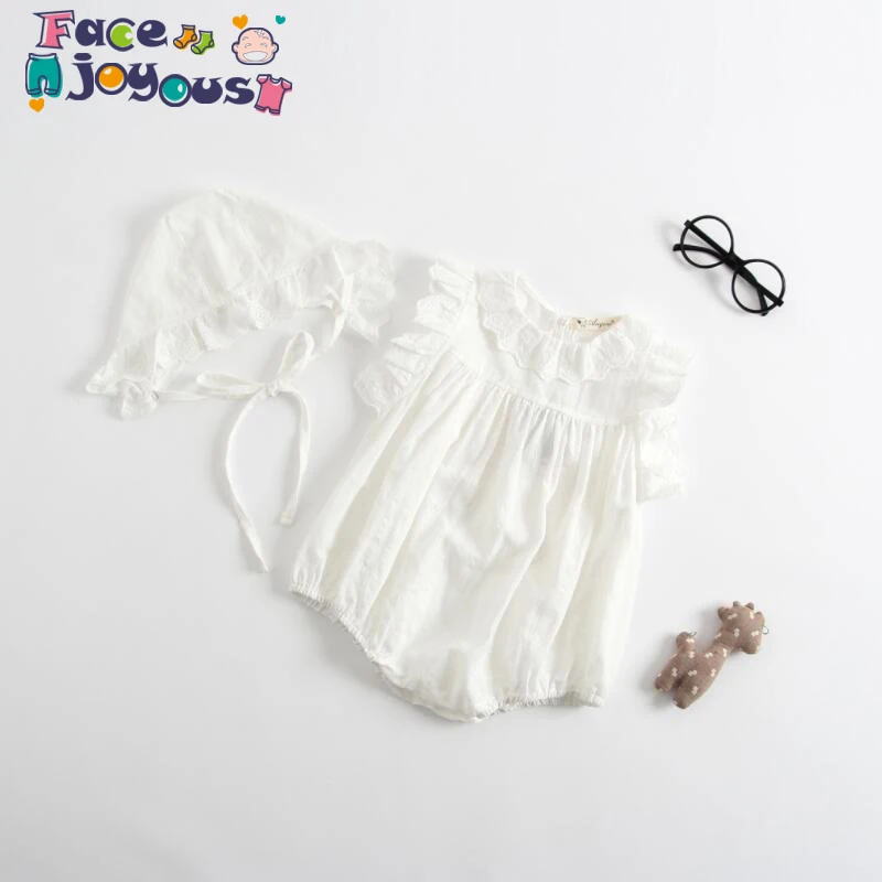 Baby Clothes Spring Summer Newborn Baby Girl Clothes 100% Cotton Baby Romper Lace Infant Baby Girl Boy Romper Jumpsuit And Hat
Baby Clothes Spring Summer Newborn Baby Girl Clothes 100% Cotton Baby Romper Lace Infant Baby Girl Boy Romper Jumpsuit And Hat