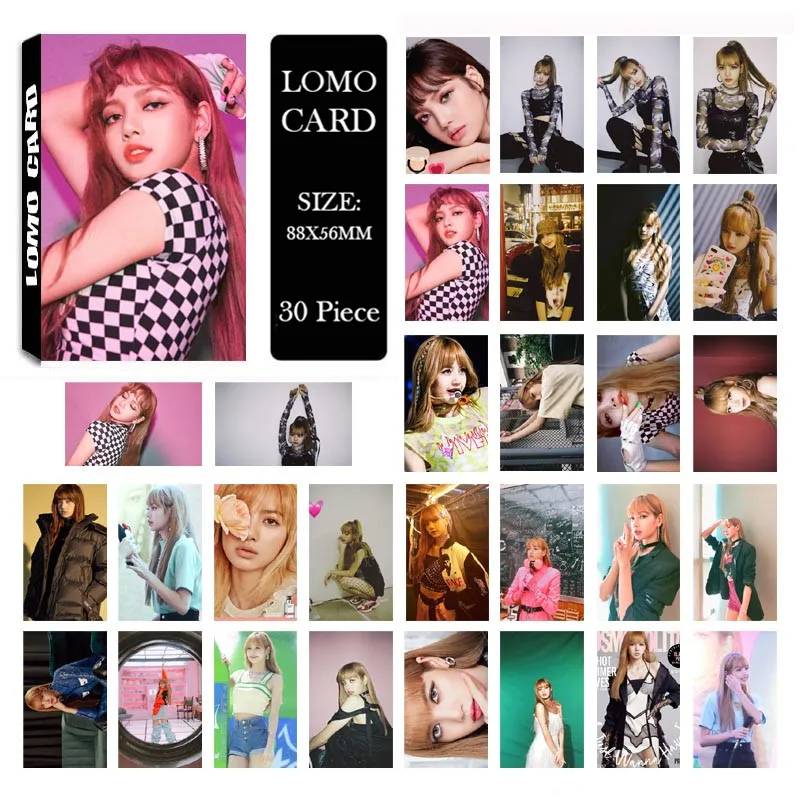 Youpop KPOP BLACKPINK SQUARE UP Album LOMO Cards LISA Self Made Paper Photo Card Photocard LK588
Youpop KPOP BLACKPINK SQUARE UP Album LOMO Cards LISA Self Made Paper Photo Card Photocard LK588