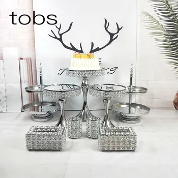 FFriday Wedding Decoration Crystal Cupcake Party Dessert Display Mirror High Tea Stand Cake Set
FFriday Wedding Decoration Crystal Cupcake Party Dessert Display Mirror High Tea Stand Cake Set