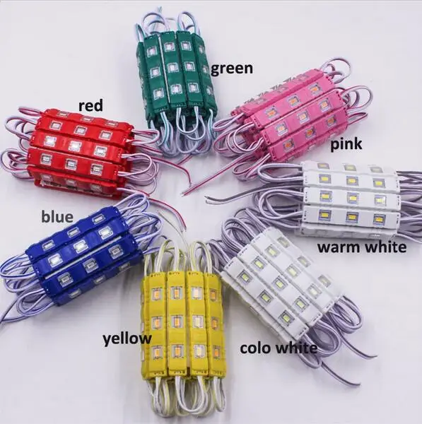 5730 LED Module 12V Injection Molding Module clear lens waterproof IP65 red green blue Yellow Pink Warm white
5730 LED Module 12V Injection Molding Module clear lens waterproof IP65 red green blue Yellow Pink Warm white