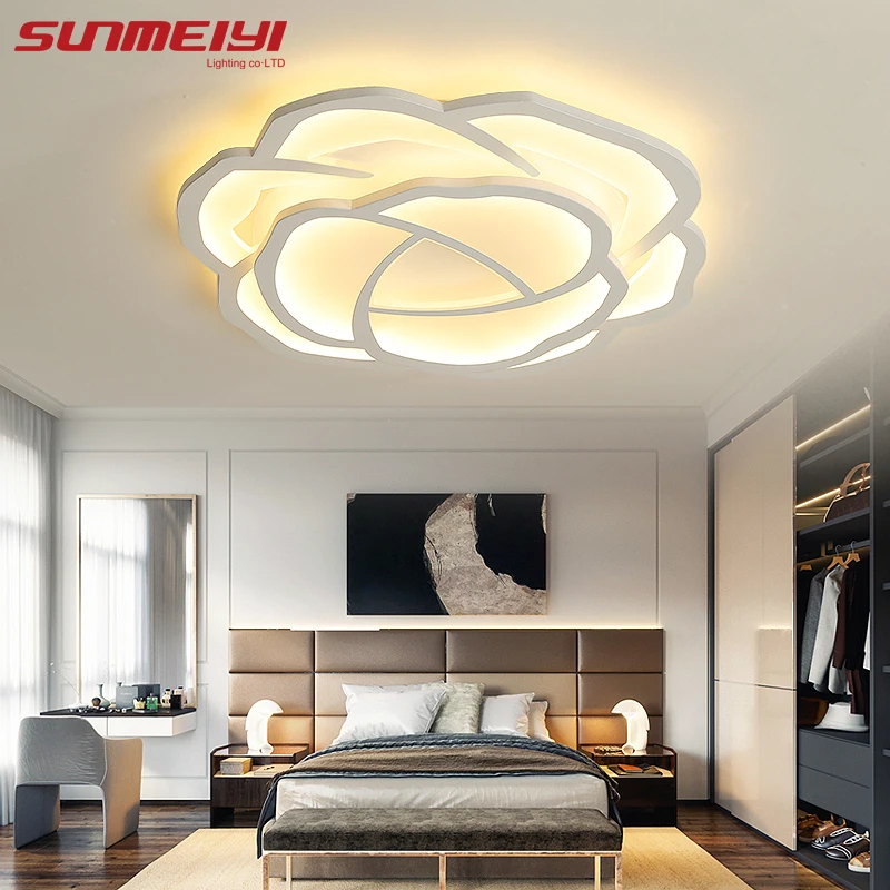 White Rose LED Ceiling Lights For Living room Bedroom Dining room Dimmable LED Kitchen Lamp Modern Creative Ceiling Lighting
White Rose LED Ceiling Lights For Living room Bedroom Dining room Dimmable LED Kitchen Lamp Modern Creative Ceiling Lighting
