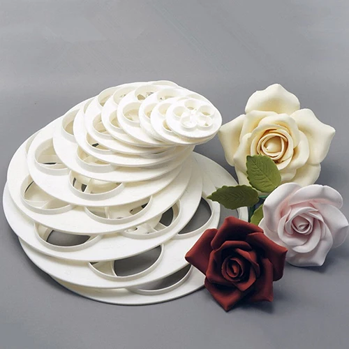 2017 6Pcs Fondant Cake Sugarcraft Rose Flower Cookie Mould Gum Paste Cutter Tool 618R
2017 6Pcs Fondant Cake Sugarcraft Rose Flower Cookie Mould Gum Paste Cutter Tool 618R