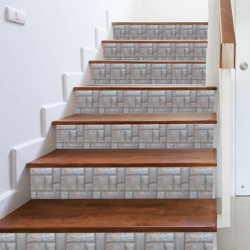 3D Simulation Stair Sticker Waterproof Wall Sticker DIY Home Decoration Stairs Stickers Floor 18 x100cm Apr 17
3D Simulation Stair Sticker Waterproof Wall Sticker DIY Home Decoration Stairs Stickers Floor 18 x100cm Apr 17