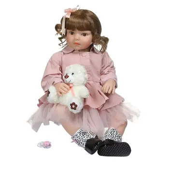 28in Cute Realistic Reborn Doll Soft Silicone Vinyl Newborn Babies Girl Princess Dog Lifelike Handmade Toy Children Birthday Gif
28in Cute Realistic Reborn Doll Soft Silicone Vinyl Newborn Babies Girl Princess Dog Lifelike Handmade Toy Children Birthday Gif