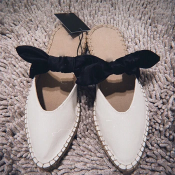 Vogue Bowtie Espadrilles Fisherman Sandals Pointed Toe Flat Slipper Sandals Summer Beach Shoes Sandale Femme SWC0282
Vogue Bowtie Espadrilles Fisherman Sandals Pointed Toe Flat Slipper Sandals Summer Beach Shoes Sandale Femme SWC0282