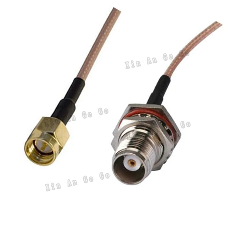 Factory sales RF Coaxial cable TNC to SMA connector TNC female to SMA male Plug RG316 Pigtail cable 15cm free shipp
Factory sales RF Coaxial cable TNC to SMA connector TNC female to SMA male Plug RG316 Pigtail cable 15cm free shipp