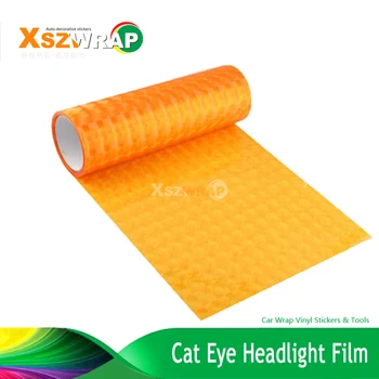 0.3x9m/Roll Orange Cat Eye Headlight Film Car Light Tint Film Motorcycle Headlight Taillight Film Car Styling
0.3x9m/Roll Orange Cat Eye Headlight Film Car Light Tint Film Motorcycle Headlight Taillight Film Car Styling