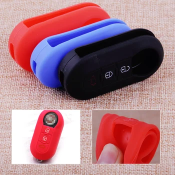CITALL Soft Silicone 3 Buttons Car Smart Remote Key Cover Case Shell Fit for Fiat 500
CITALL Soft Silicone 3 Buttons Car Smart Remote Key Cover Case Shell Fit for Fiat 500