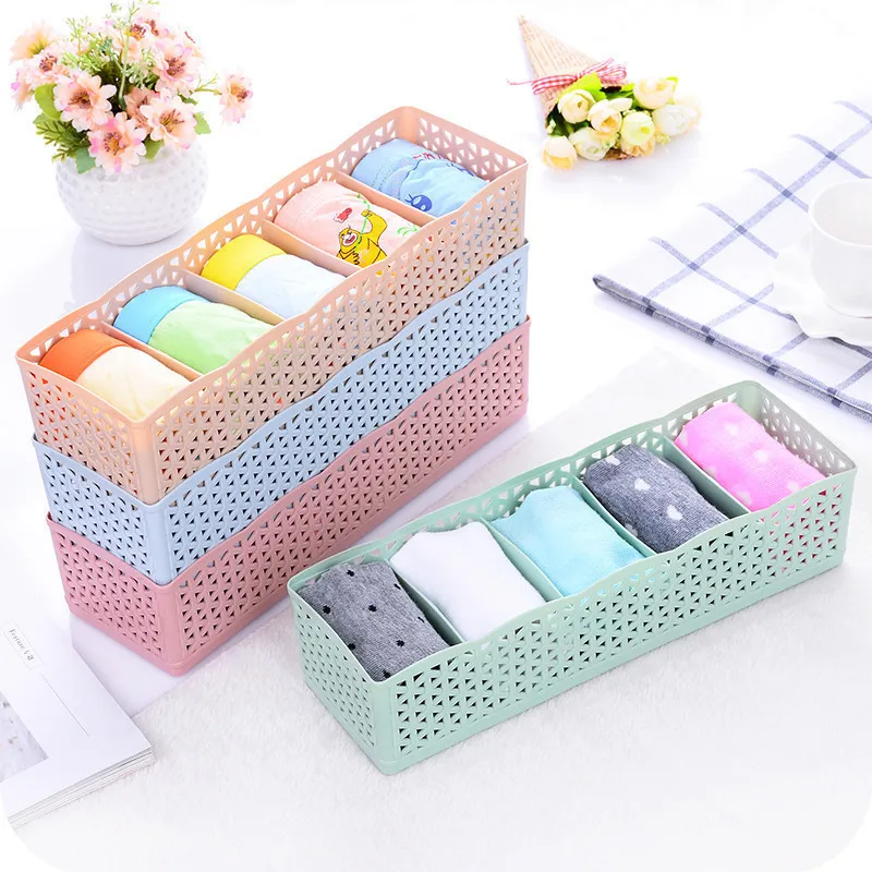 Tie Bra Socks Storage Basket Drawer Cosmetic Divider Clothes Storage Box 5 Grids Organizer Storage Box Makeup desktop Organizer
Tie Bra Socks Storage Basket Drawer Cosmetic Divider Clothes Storage Box 5 Grids Organizer Storage Box Makeup desktop Organizer
