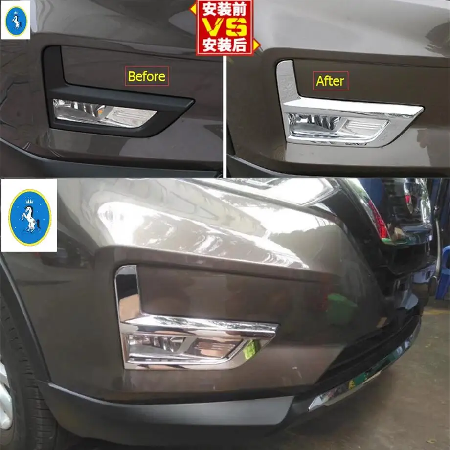 Yimaautotrim Front Fog Lights Lamp Cover Trim 2 Pcs For Nissan X-Trail X Trail T32 Rogue 2017 2018 2019 Exterior Kit ABS Chrome
Yimaautotrim Front Fog Lights Lamp Cover Trim 2 Pcs For Nissan X-Trail X Trail T32 Rogue 2017 2018 2019 Exterior Kit ABS Chrome