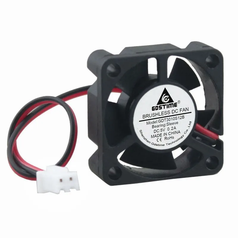 50 шт. 5 в постоянного тока 3010 30x30x10 мм 3 см компьютерные Чехлы Интеллектуальный Бесщеточный Охлаждающий вентилятор 30 мм x 10 мм 2Pin 
50 шт. 5 в постоянного тока 3010 30x30x10 мм 3 см компьютерные Чехлы Интеллектуальный Бесщеточный Охлаждающий вентилятор 30 мм x 10 мм 2Pin