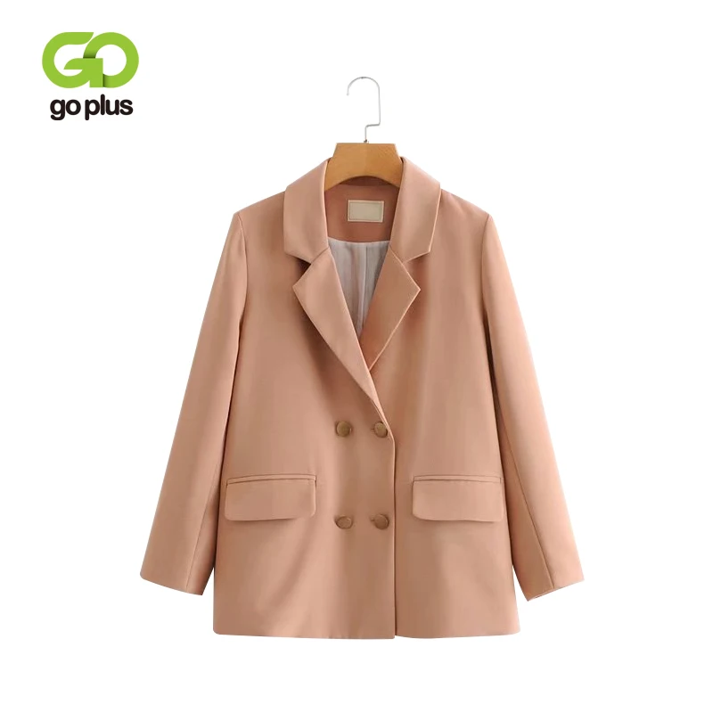 GOPLUS 2019 Women Double Breasted Plaid Blazer Long Sleeve Office Jacket Female High Quality Spring Casual Elegant Coats C7185
GOPLUS 2019 Women Double Breasted Plaid Blazer Long Sleeve Office Jacket Female High Quality Spring Casual Elegant Coats C7185