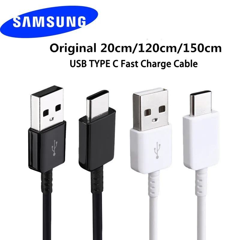 20cm/1.2M/1.5M Original USB 3.1 Type C Cable Adaptive Fast Charge Data Line For Samsung Galaxy S8 S9 Plus Note 8 9/A3 A5 A7 2017
20cm/1.2M/1.5M Original USB 3.1 Type C Cable Adaptive Fast Charge Data Line For Samsung Galaxy S8 S9 Plus Note 8 9/A3 A5 A7 2017