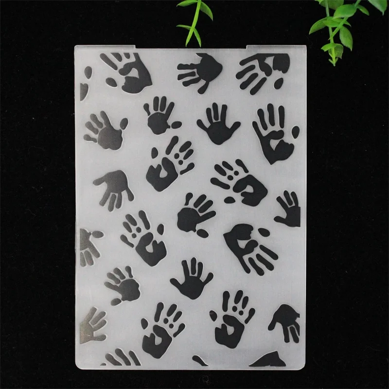 KSCRAFT Handprint Plastic Embossing Folders for DIY Scrapbooking Paper Craft/Card Making Decoration Supplies
KSCRAFT Handprint Plastic Embossing Folders for DIY Scrapbooking Paper Craft/Card Making Decoration Supplies