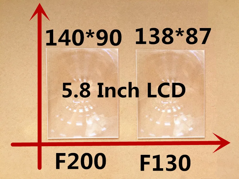 140*90MM 138*87mm F200/130 rectangle optical PMMA plastic professional projector fresnel lens for 5.8 inch DIY projector kit
140*90MM 138*87mm F200/130 rectangle optical PMMA plastic professional projector fresnel lens for 5.8 inch DIY projector kit