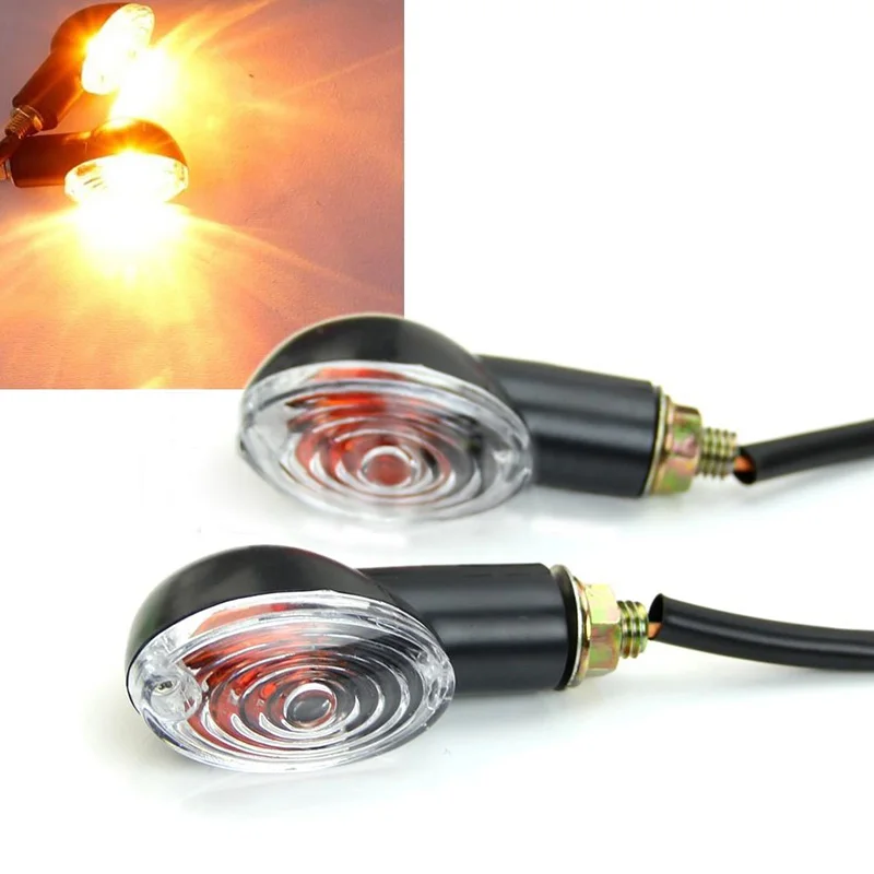 4PCS/Set Amber Mini Motorcycle Turn Signal Light Universal for 12V Motorcycle Bike Blinker Indicator Light Waterproof
4PCS/Set Amber Mini Motorcycle Turn Signal Light Universal for 12V Motorcycle Bike Blinker Indicator Light Waterproof