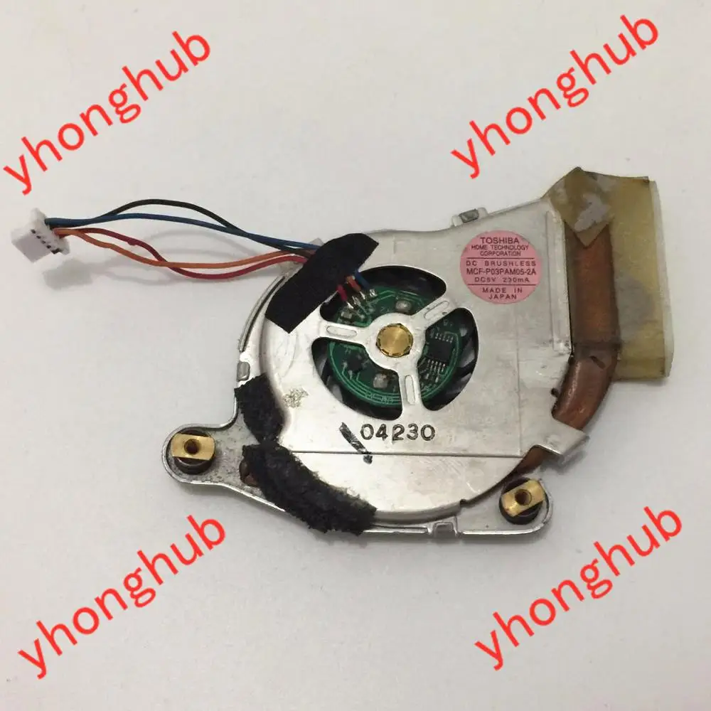 Макро MCF-P03PAM05-2A CF-W7 W8 W7 DC 5V 230mA 4-проводной вентилятор охлаждения ноутбука |