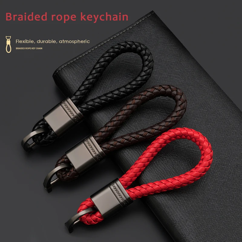 DQ 1Pcs Hand Woven Horseshoe Buckle Car Keychain Keyring Auto Car Key Chain Rings Holder for Audi BMW Benz Mazda Toyota Renault
DQ 1Pcs Hand Woven Horseshoe Buckle Car Keychain Keyring Auto Car Key Chain Rings Holder for Audi BMW Benz Mazda Toyota Renault