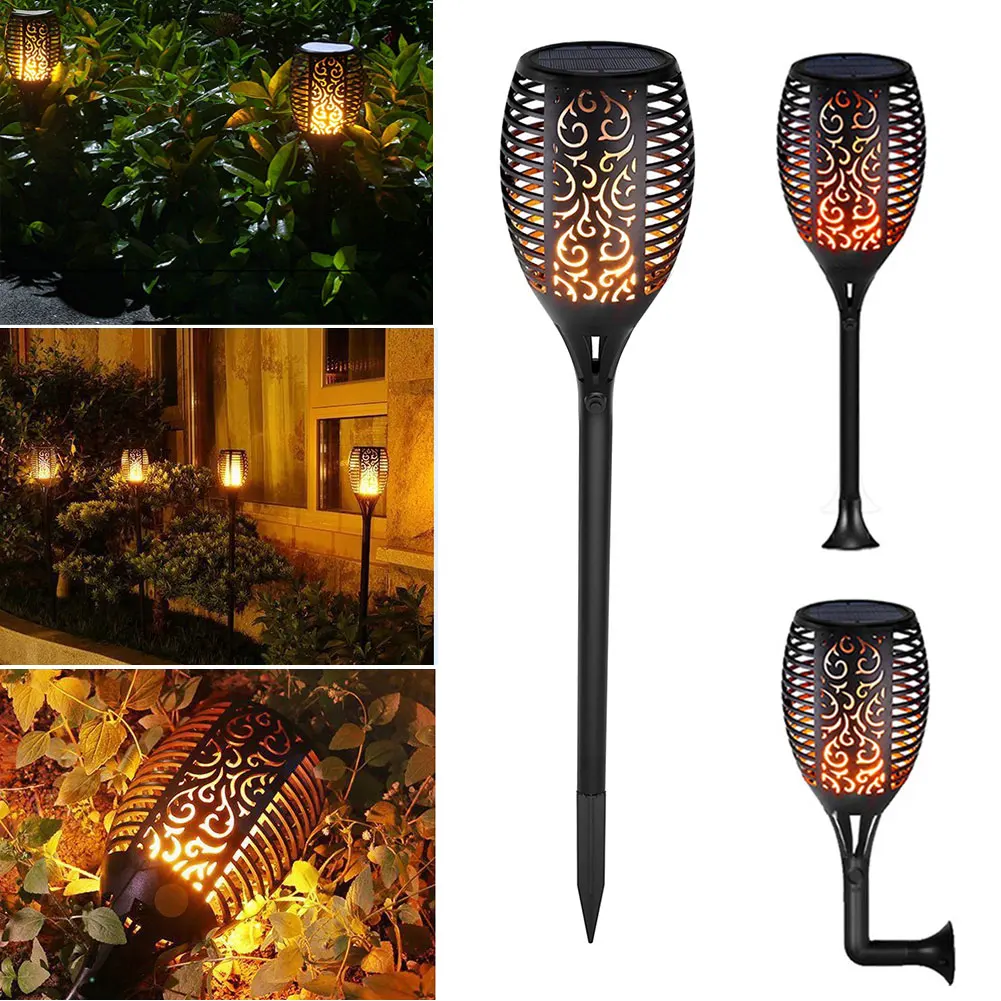 4 Pcs Waterproof Solar Light 96 LED Flickering Flame Torch Garden Lamp Outdoor Landscape Decoration Lawn Ligh 
4 Pcs Waterproof Solar Light 96 LED Flickering Flame Torch Garden Lamp Outdoor Landscape Decoration Lawn Ligh