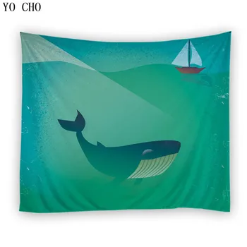YO CHO dolphin goldfish jellyfish tapestry sea animals polyester wall hanging tapestry rectangle jacquard 3d printed wall carpet
YO CHO dolphin goldfish jellyfish tapestry sea animals polyester wall hanging tapestry rectangle jacquard 3d printed wall carpet