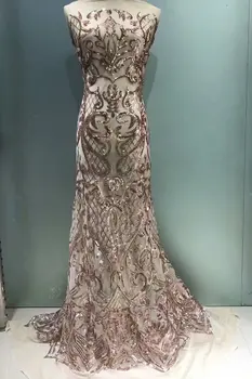 New Gold LACE Fashion African Mesh Lace Fabric High Quality Sequins French Lace Fabric 3D Applique Mesh Lace For Wedding Sewing
New Gold LACE Fashion African Mesh Lace Fabric High Quality Sequins French Lace Fabric 3D Applique Mesh Lace For Wedding Sewing