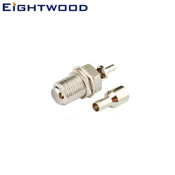 Eightwood 10PCS F Crimp Jack Female Socket Bulkhead RF Coaxial Connector Adapter for RG179 RG316 Coaxial Cable 75 Ohm
Eightwood 10PCS F Crimp Jack Female Socket Bulkhead RF Coaxial Connector Adapter for RG179 RG316 Coaxial Cable 75 Ohm