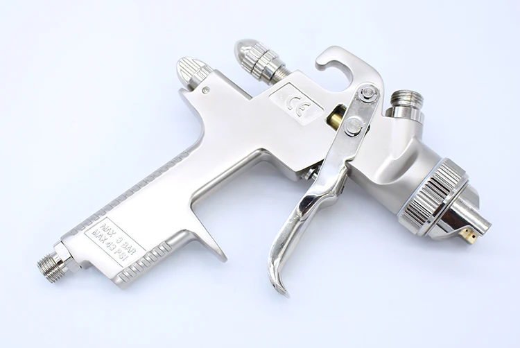 AB-17G upper pot, professional pneumatic spray gun caliber 1.7mm,air handle sprayer 
AB-17G upper pot, professional pneumatic spray gun caliber 1.7mm,air handle sprayer