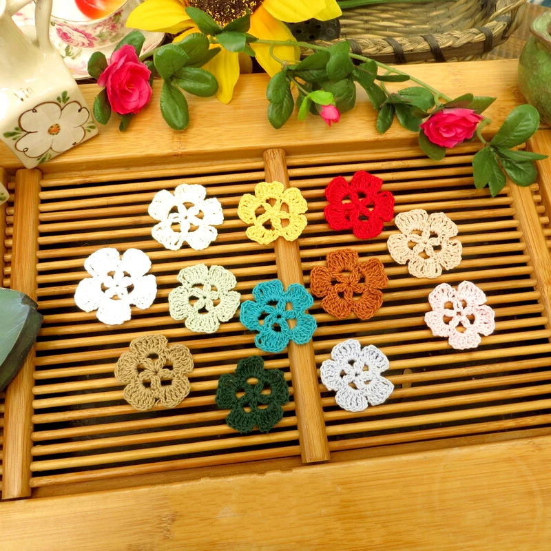 ZAKKA Handmade 4cm Round flower Lace Doilies Crochet Coaster Table Place mats Crochet cup mat 20pcs/Lot
ZAKKA Handmade 4cm Round flower Lace Doilies Crochet Coaster Table Place mats Crochet cup mat 20pcs/Lot