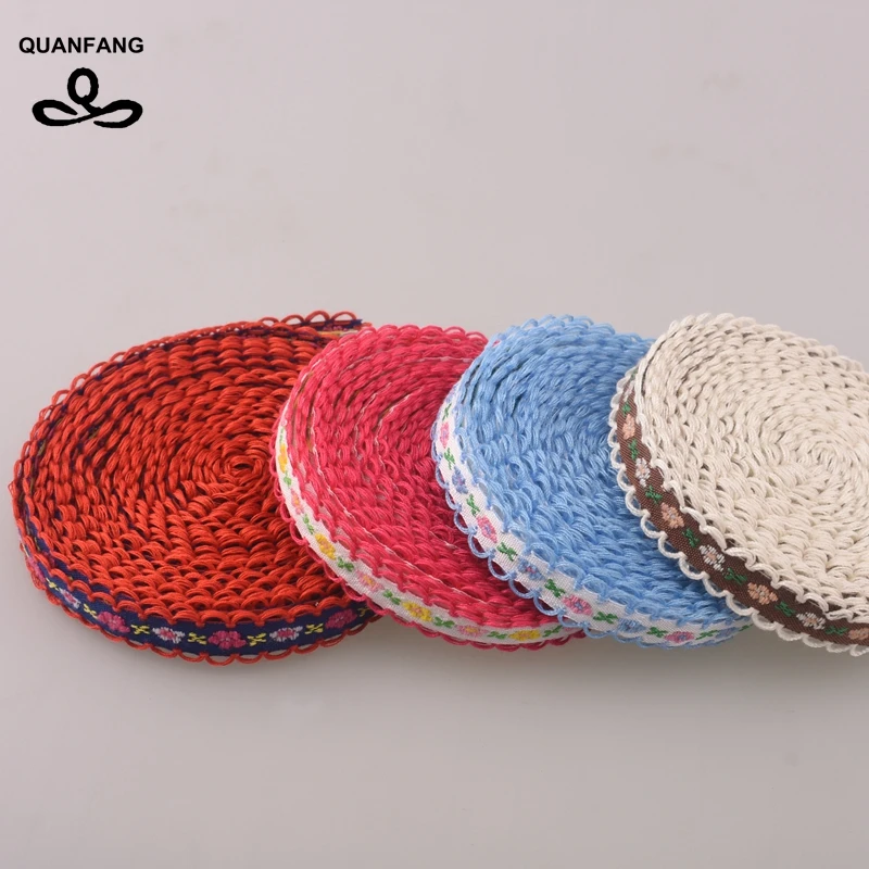 New 10mm Single Face Grosgrain Satin Embroidered Lace Ribbon Hemming Wrapping Decoration DIY Gift Craft Packing Hair Accessories
New 10mm Single Face Grosgrain Satin Embroidered Lace Ribbon Hemming Wrapping Decoration DIY Gift Craft Packing Hair Accessories