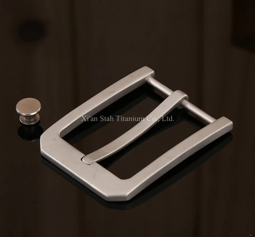 Pure Titanium Simple Classic Belt Buckle Anti-corrosion Anti-allergic 22g with Pure titanium Mounting Bolt for Belt Wide 38mm
Pure Titanium Simple Classic Belt Buckle Anti-corrosion Anti-allergic 22g with Pure titanium Mounting Bolt for Belt Wide 38mm